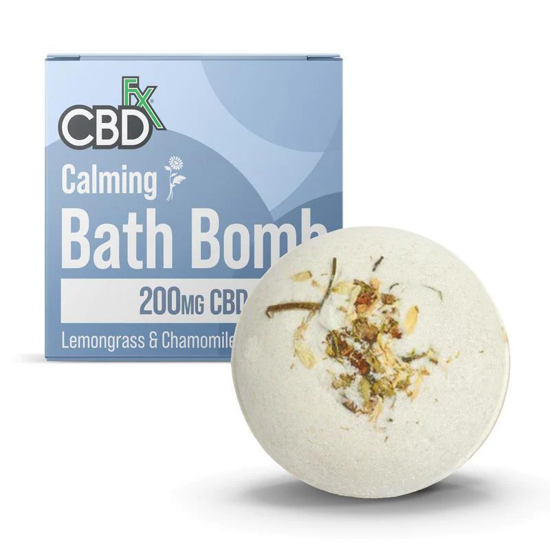 CBDfx Bath Bombs–Chamomile 200mg