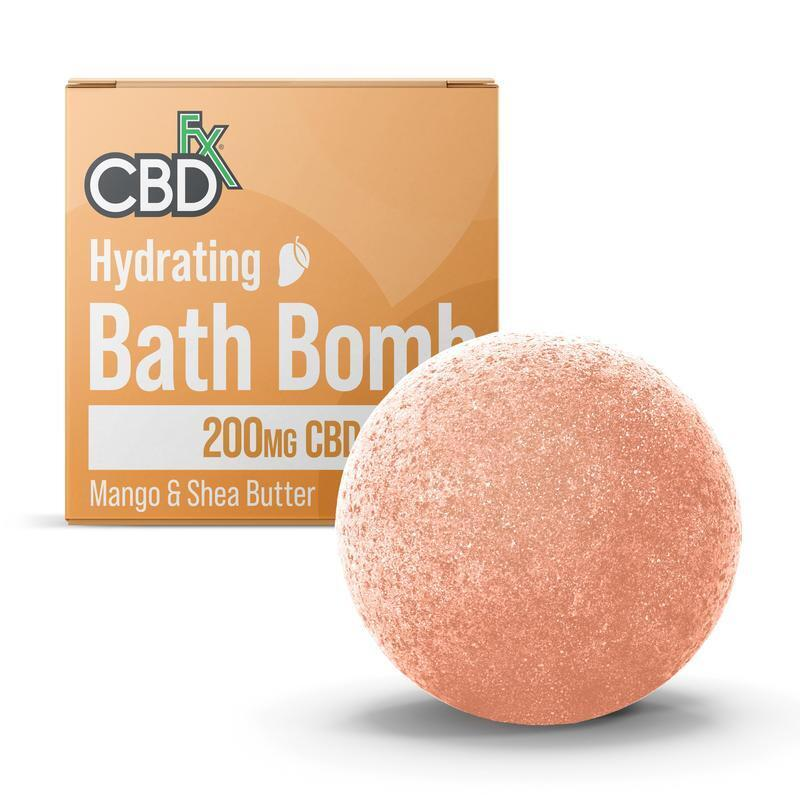 CBDfx Bath Bombs–Mango 200mg