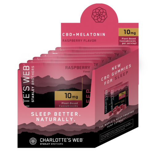 CHARLOTTE’S WEB Premium CBD Gummies -10mg – 6ct Pouch-Sleep