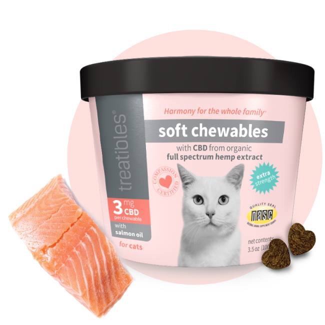 TREATIBLES – Feline Soft Chewables 3.5oz